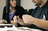 dialogue between client and team